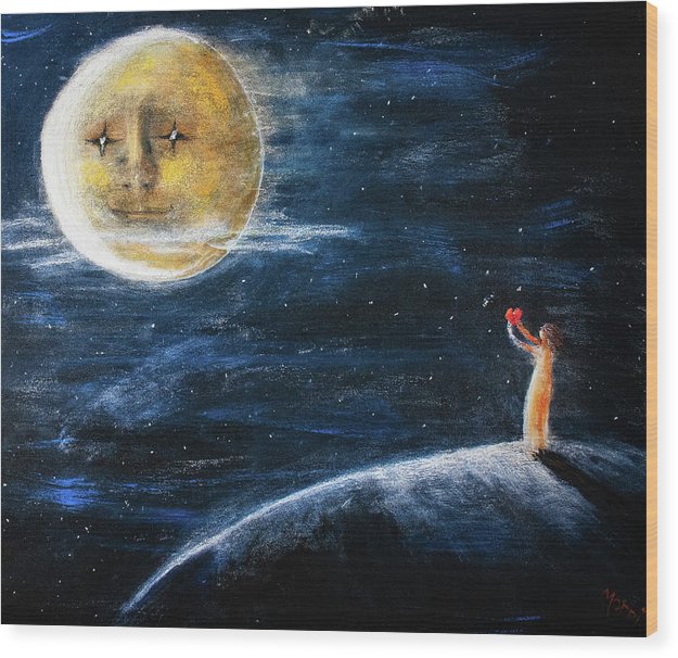 The Gift - Wood Print