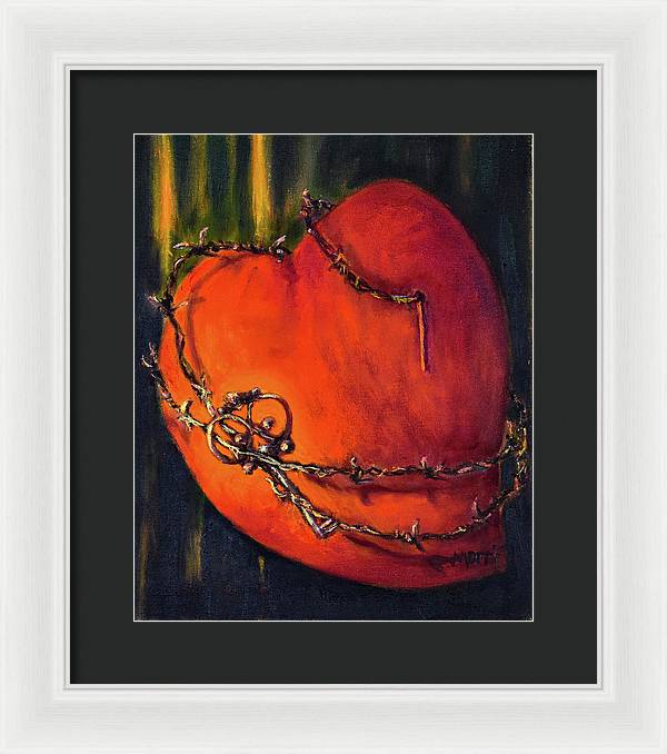 The Key is Within - 1st symbolic SP - Framed Print