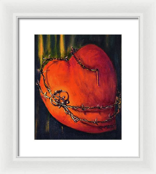 The Key is Within - 1st symbolic SP - Framed Print