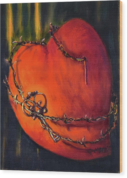 The Key is Within - 1st symbolic SP - Wood Print