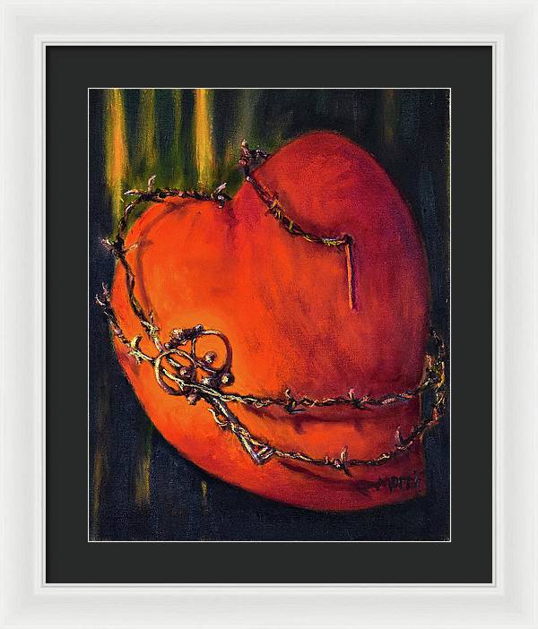 The Key is Within - 1st symbolic SP - Framed Print