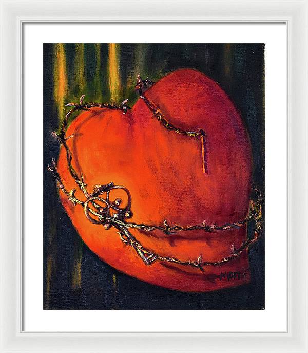 The Key is Within - 1st symbolic SP - Framed Print