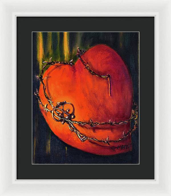 The Key is Within - 1st symbolic SP - Framed Print