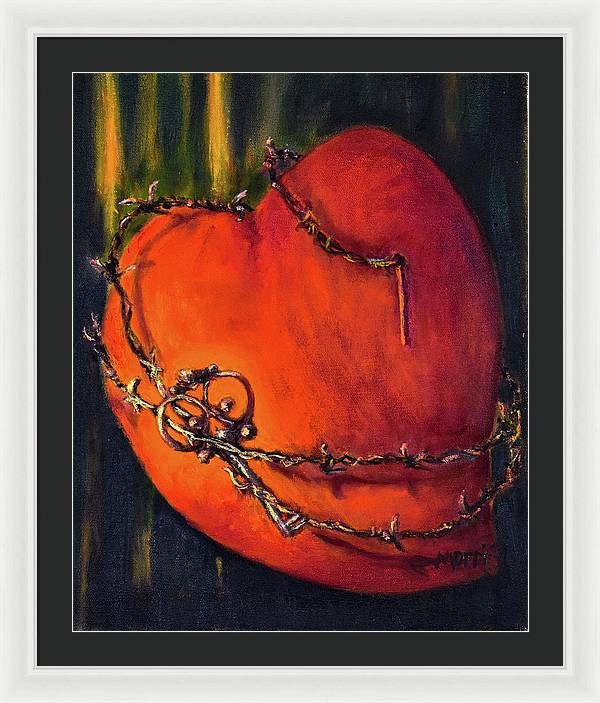 The Key is Within - 1st symbolic SP - Framed Print