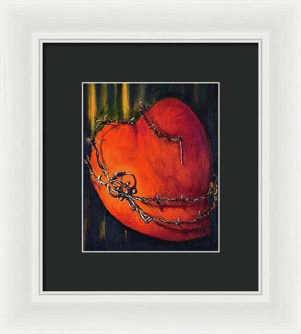 The Key is Within - 1st symbolic SP - Framed Print