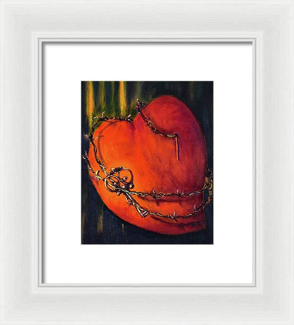 The Key is Within - 1st symbolic SP - Framed Print