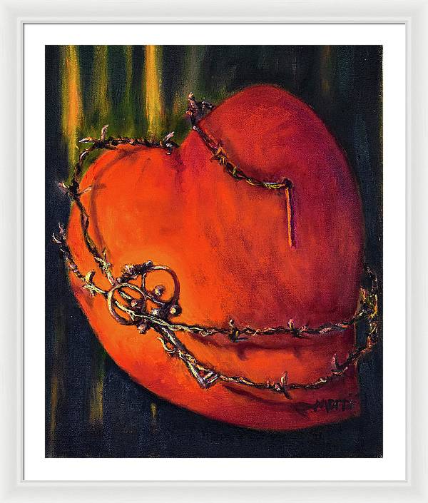 The Key is Within - 1st symbolic SP - Framed Print