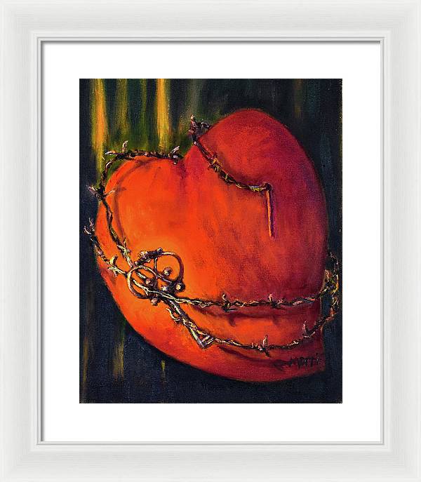 The Key is Within - 1st symbolic SP - Framed Print