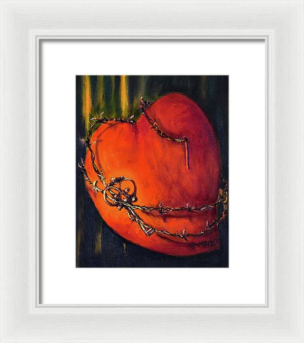 The Key is Within - 1st symbolic SP - Framed Print