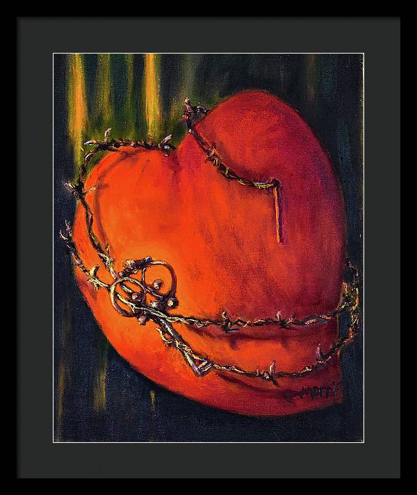 The Key is Within - 1st symbolic SP - Framed Print