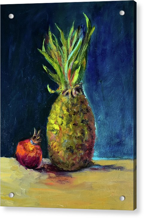 The Pineapple and Pomegranate - Acrylic Print