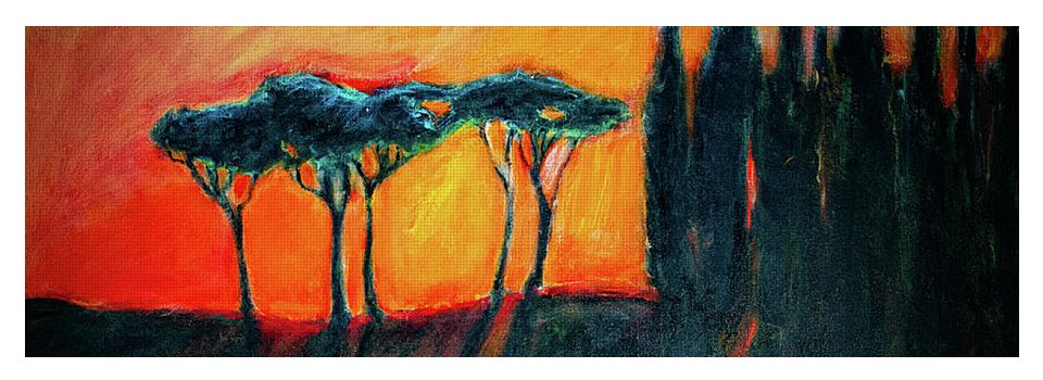 Tuscan Sunset - Yoga Mat