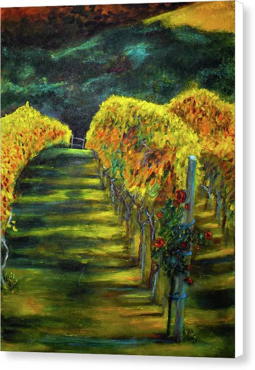 Tuscany, Italy - 'en plein air - Canvas Print