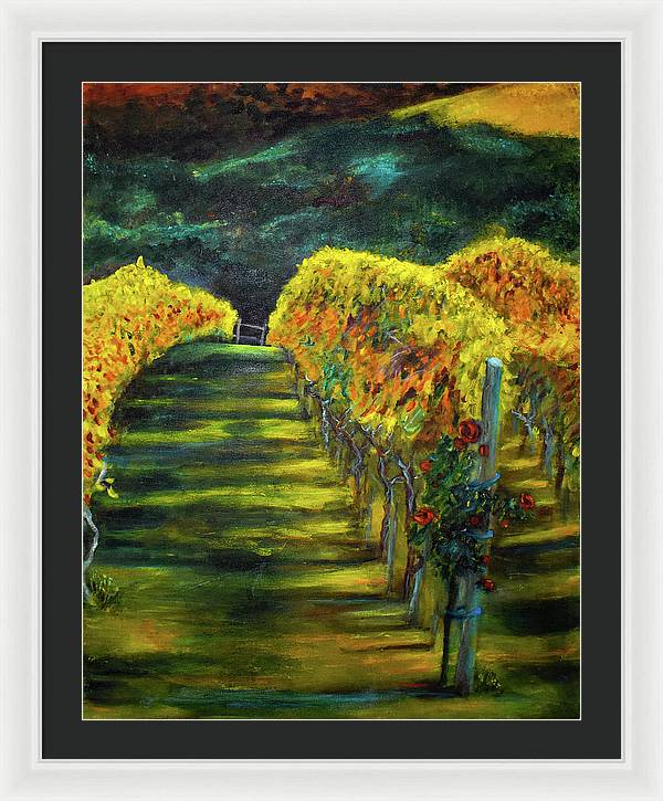 Tuscany, Italy - 'en plein air - Framed Print