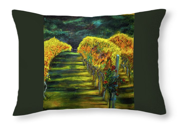 Tuscany, Italy - 'en plein air - Throw Pillow