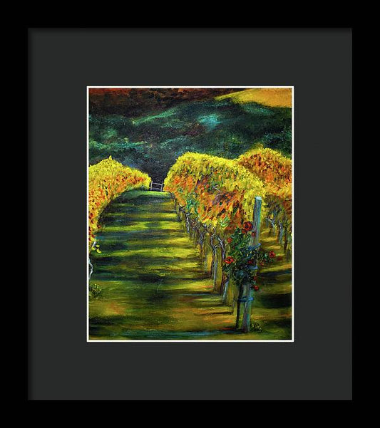 Tuscany, Italy - 'en plein air - Framed Print