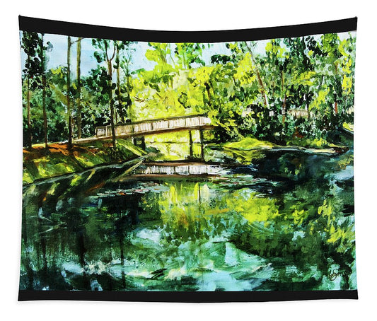 UNF Morning on Candy Cane Lake - Tapestry