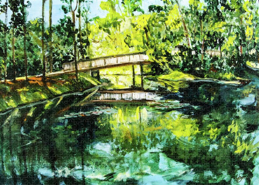 UNF Morning on Candy Cane Lake - Puzzle