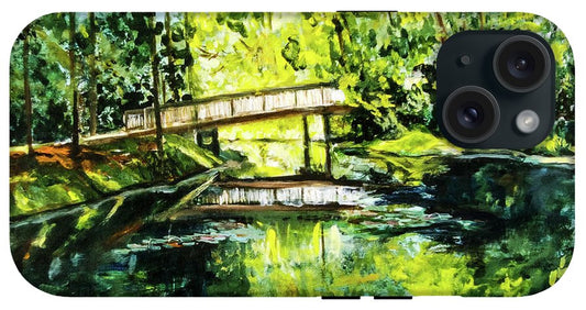 UNF Morning on Candy Cane Lake - Phone Case