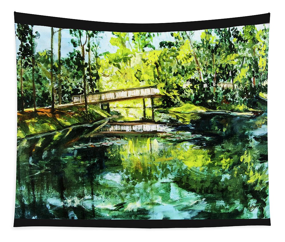 UNF Morning on Candy Cane Lake - Tapestry