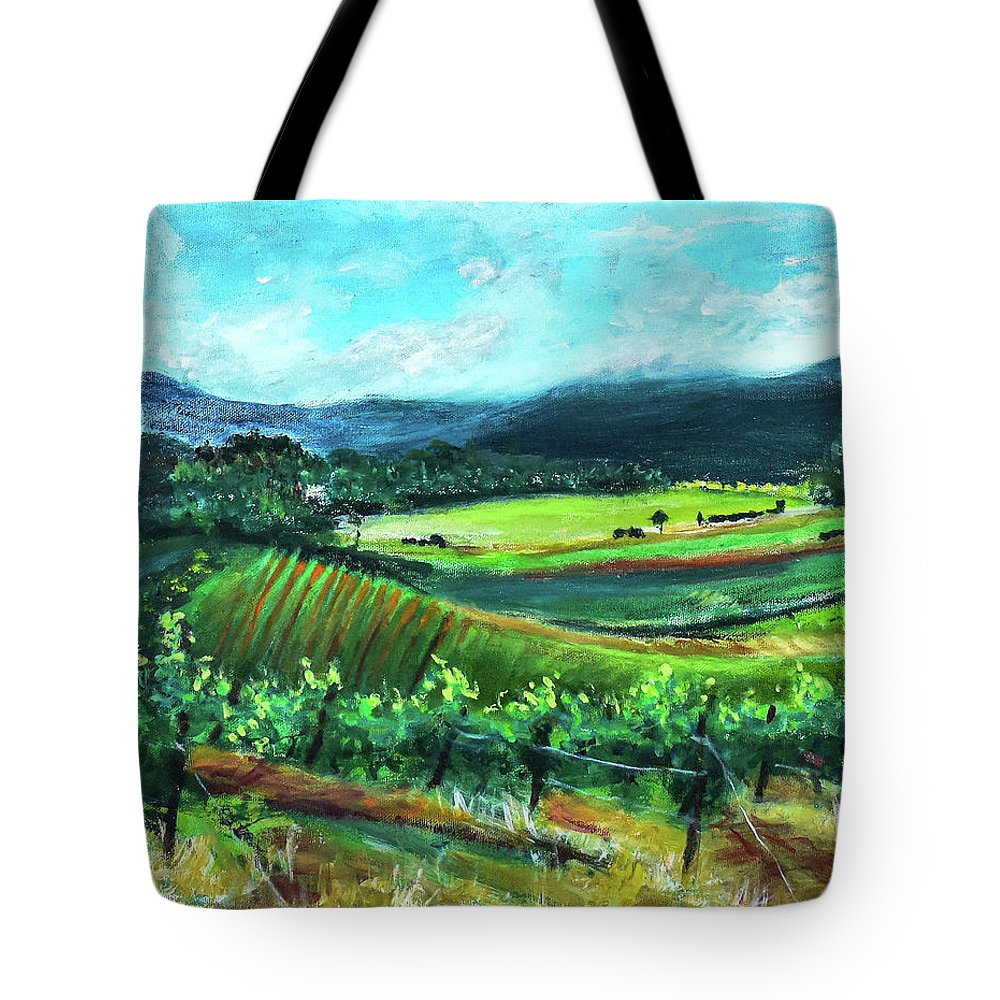 View from the Villa - Provence, France 'en plein air - Tote Bag