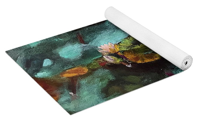 Water lilies area #1 C series - Yoga Mat