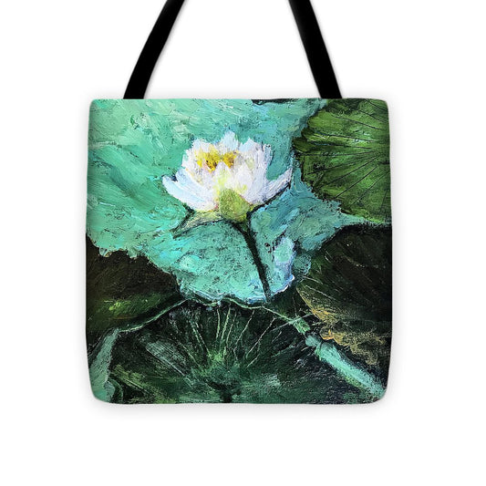 Water Lily, Solo #1 - Tote Bag