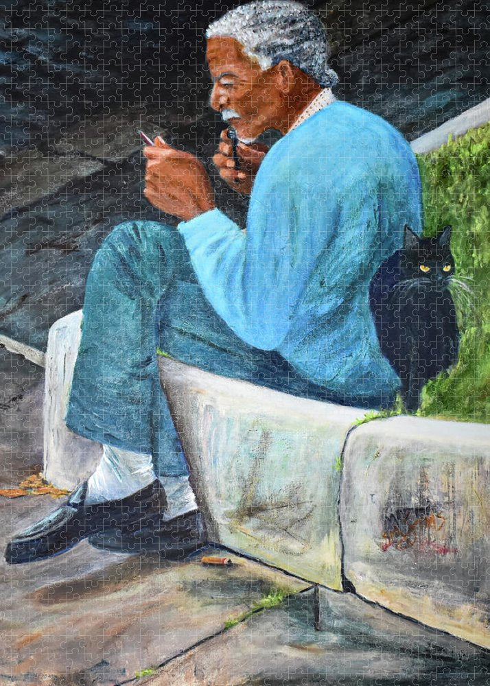 Whiskers-Morning Shave, Rome, Italy - Puzzle