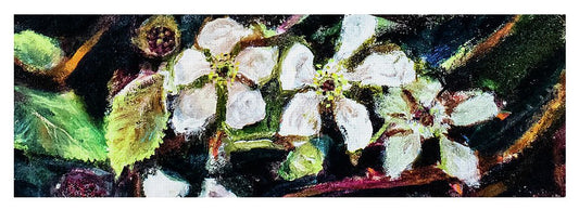 Wild Blackberry Vines - Yoga Mat