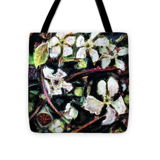 Wild Blackberry Vines - Tote Bag