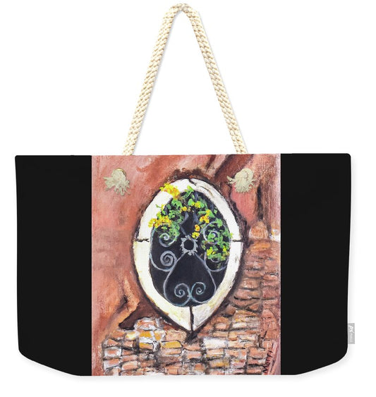 Window - Venice, Italy - 'en plein air - Weekender Tote Bag
