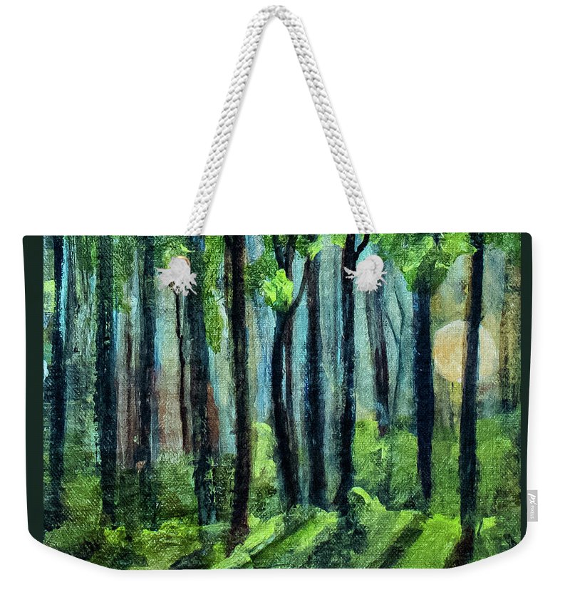 Woodland Moonrise - Weekender Tote Bag