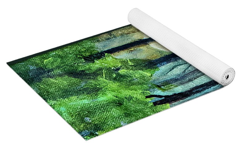 Woodland Moonrise - Yoga Mat