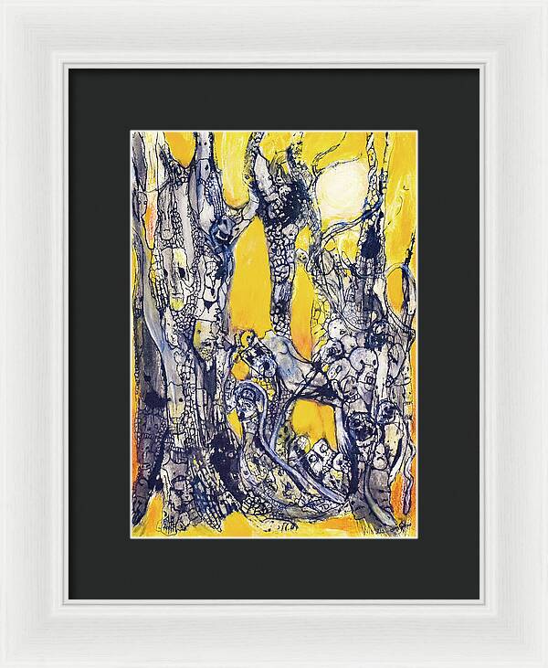 Secrets of the Yellow Moon series, 6 - Framed Print