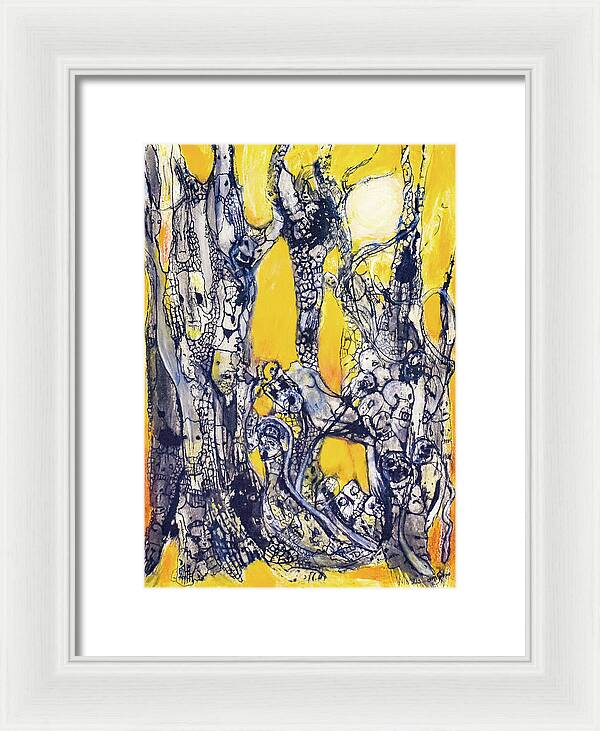 Secrets of the Yellow Moon series, 6 - Framed Print