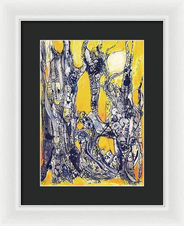 Secrets of the Yellow Moon series, 6 - Framed Print