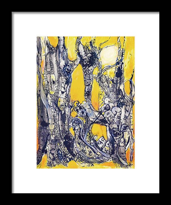 Secrets of the Yellow Moon series, 6 - Framed Print