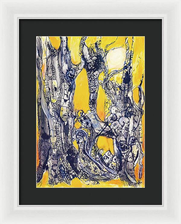 Secrets of the Yellow Moon series, 6 - Framed Print