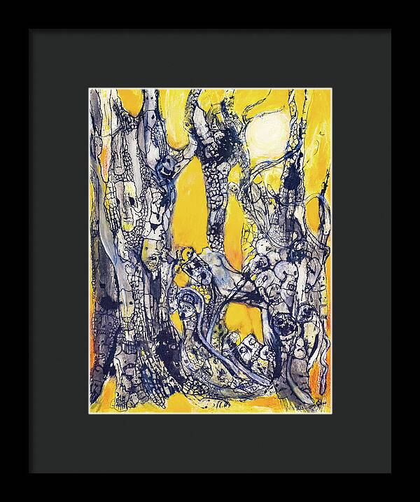 Secrets of the Yellow Moon series, 6 - Framed Print