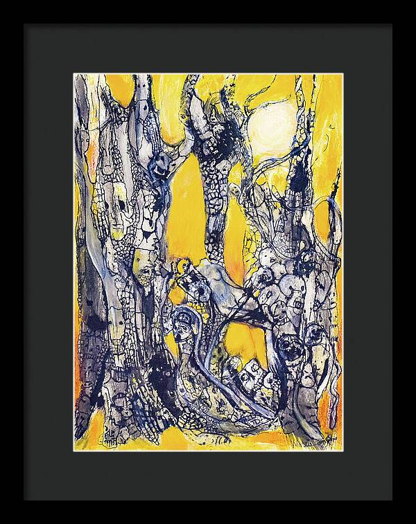 Secrets of the Yellow Moon series, 6 - Framed Print