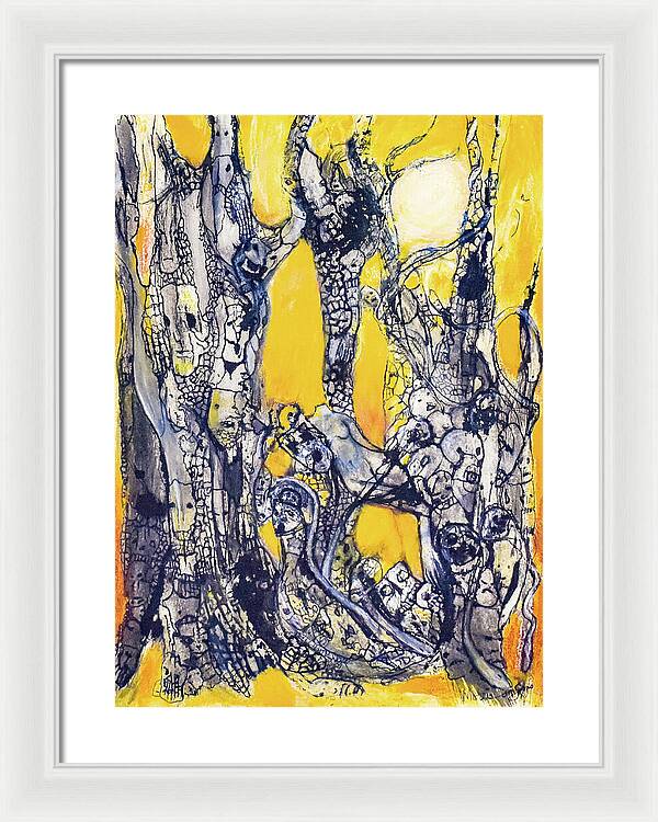 Secrets of the Yellow Moon series, 6 - Framed Print