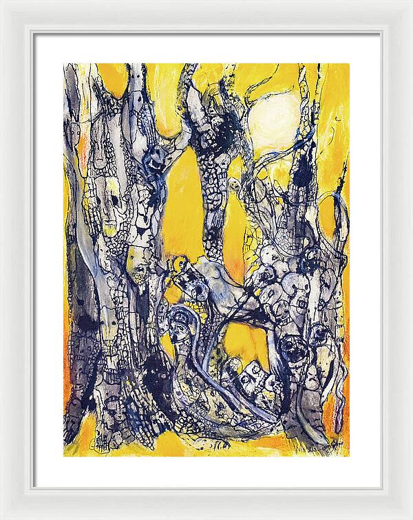 Secrets of the Yellow Moon series, 6 - Framed Print