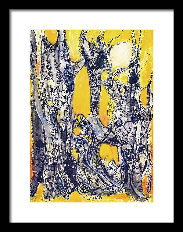 Secrets of the Yellow Moon series, 6 - Framed Print