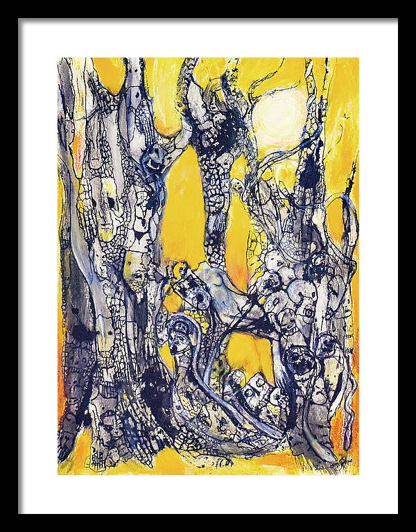 Secrets of the Yellow Moon series, 6 - Framed Print