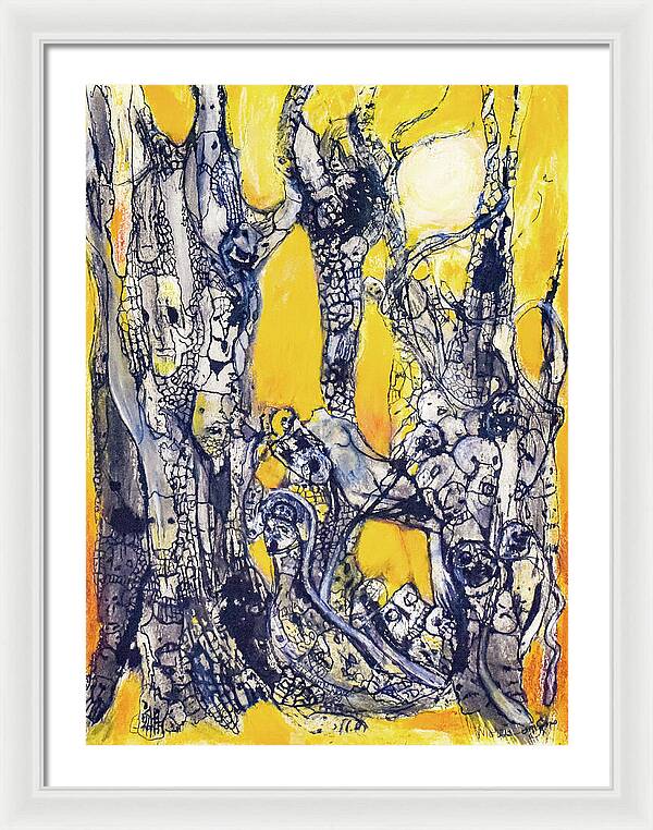 Secrets of the Yellow Moon series, 6 - Framed Print