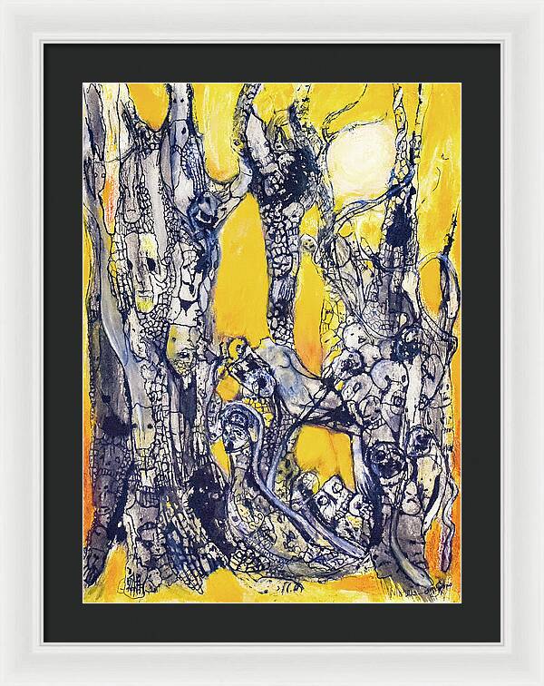 Secrets of the Yellow Moon series, 6 - Framed Print