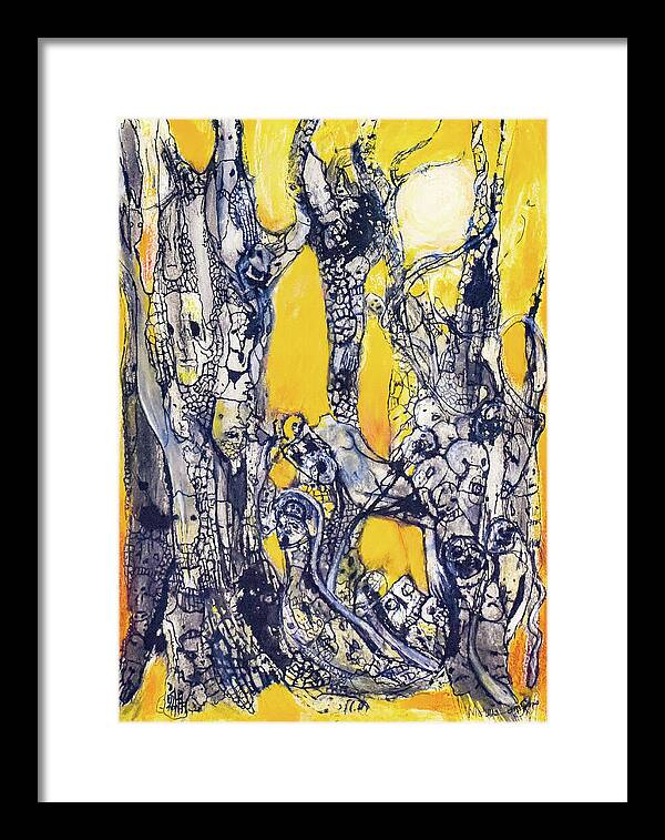 Secrets of the Yellow Moon series, 6 - Framed Print