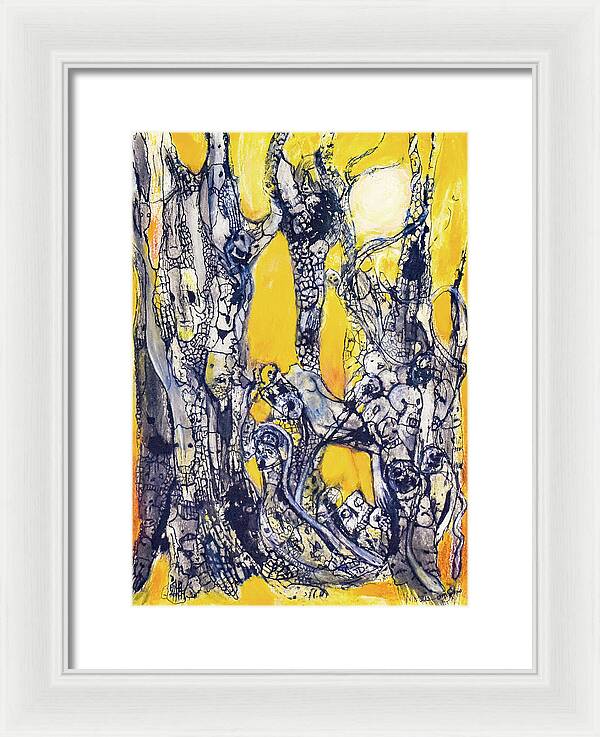 Secrets of the Yellow Moon series, 6 - Framed Print