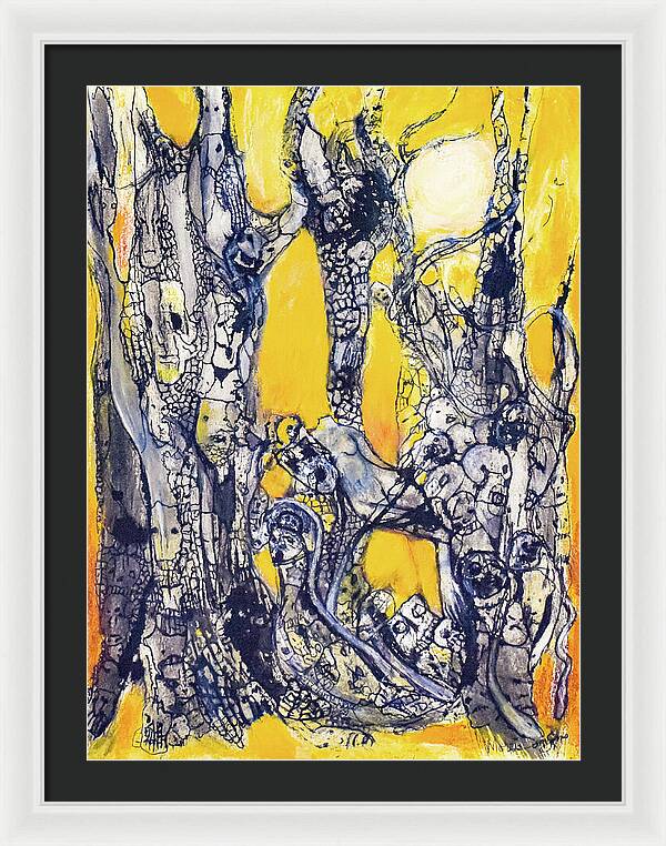 Secrets of the Yellow Moon series, 6 - Framed Print