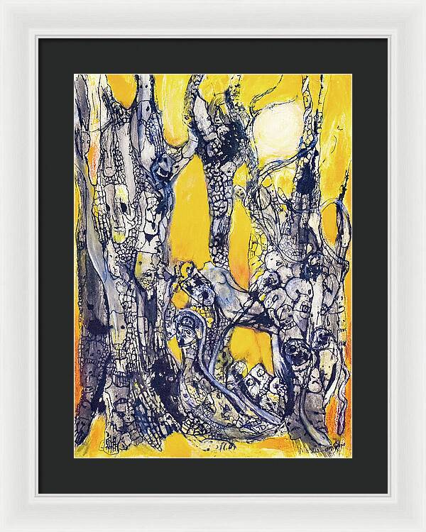 Secrets of the Yellow Moon series, 6 - Framed Print